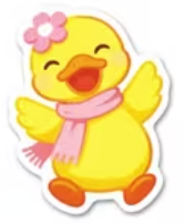 Duck Sticker Logo