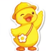 Duck passport story illustration